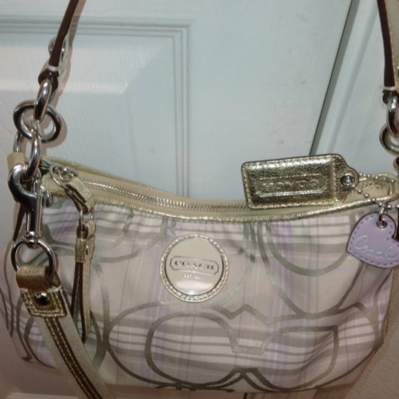Rare vintage Coach CrossBody Swing Pack Shoulder Bag Purse - Picture 5 of 6